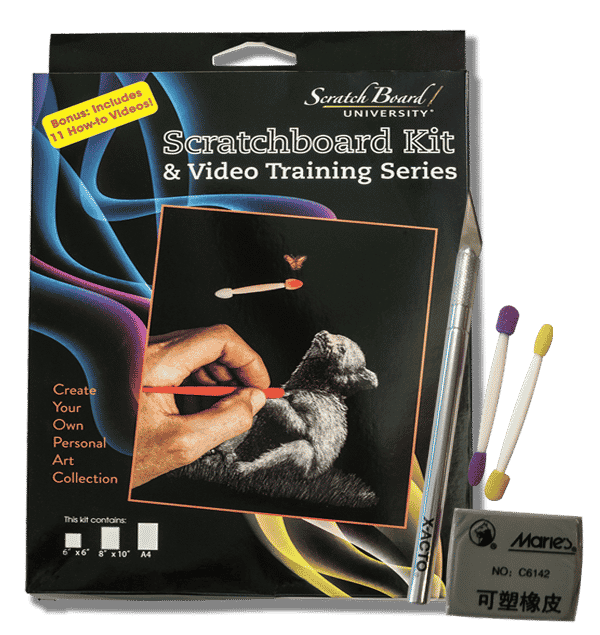 Scratchboard Starter Kit & Video Training Series